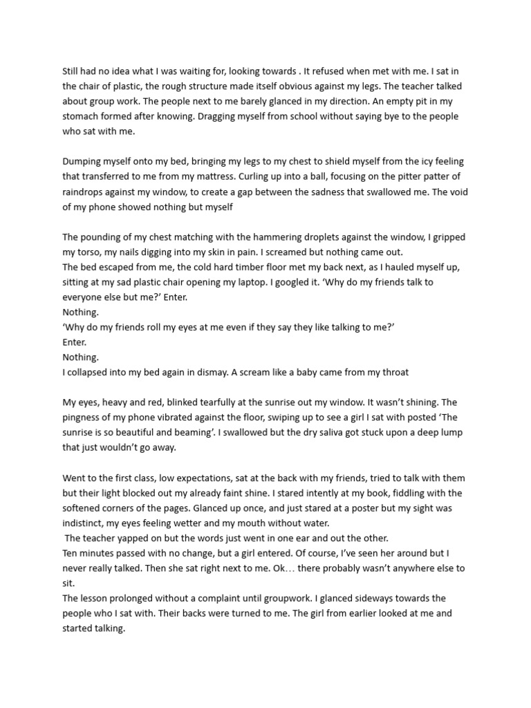 Memoir Draft 1 | PDF