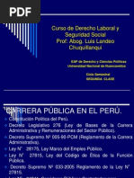 derecho laboral especial y seguridad social luis landeo  2012 2DA CLASE.ppt