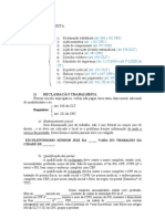 Reconhecimento de vínculo e rescisão indireta por 3 meses de salários atrasados