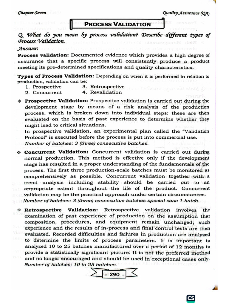 Process Validation | PDF