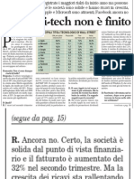 Il Rally Hi-Tech Non È Finito (Fonte: Milano Finanza, 25/08/12)