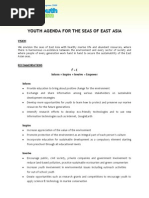 Youth Agenda for the Seas of East Asia
