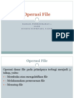 Operasi File