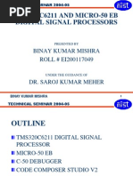 Digital Signal Processors
