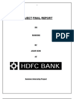 HDFC Bank Summer Report