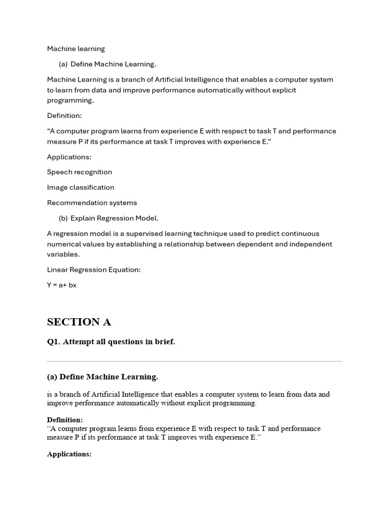 machine learning | PDF | Machine Learning | Genetic Algorithm