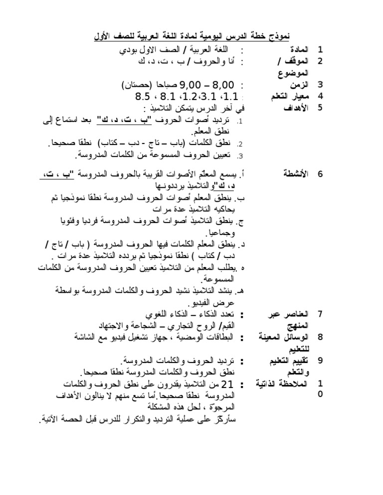 Rph Bahasa Arab Kssr Pdf