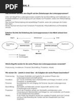 BWL 2-Klausurvorlage