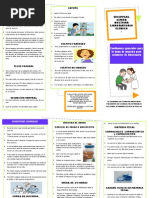 Folleto Condiciones Generales para la Toma de Muestras de Exámenes