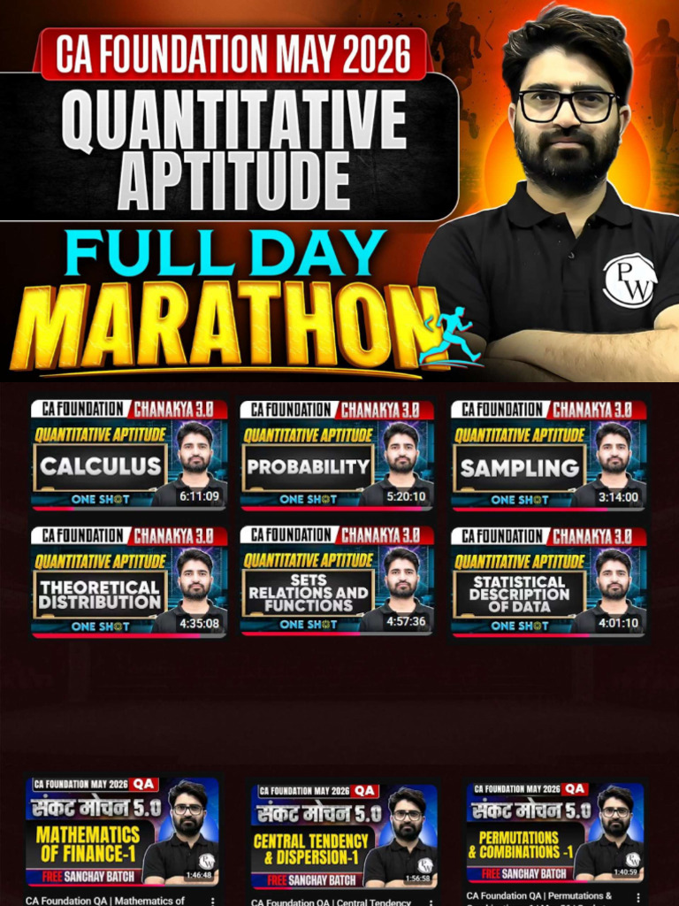Marathon (May 2026) 01 Class Notes | PDF