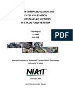 Masters Thesis On Propane Air Mixture InPFR