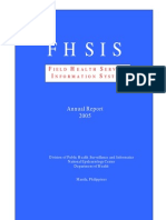 Field Health Service Information System Annual Report 2005