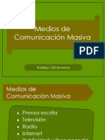 Medios Masivos de Comunicacic3b3n