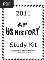 Apush Cram Kit