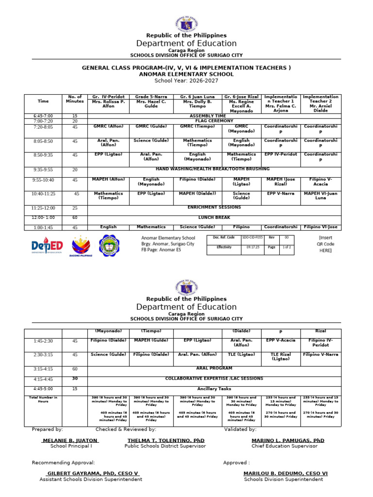 General Class Program 4 6 Latest | PDF | Republic | Southeast Asia