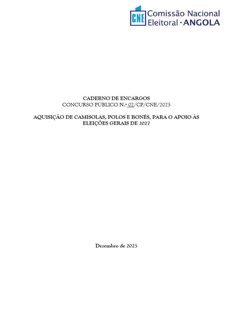 CP02 Caderno de Encargos | PDF | Lei das Obrigações | Seguro