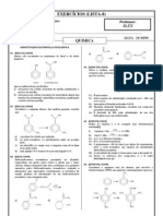 EXERCÍCIOS DE QUÍMICA