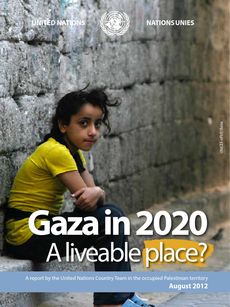 Gaza 2020: Challenges and Projections | PDF | Gaza Strip | Palestinian ...