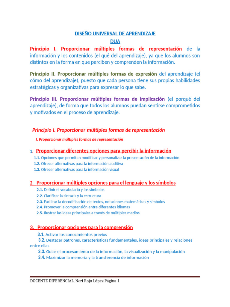 Pautas Dua (3) | PDF | Aprendizaje | Los símbolos