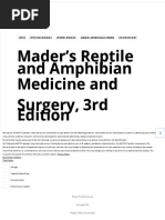 Mader's Reptile & Amphibian Medicine | PDF | Medicine | Surgery
