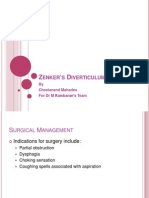 Zenker's Diverticulum