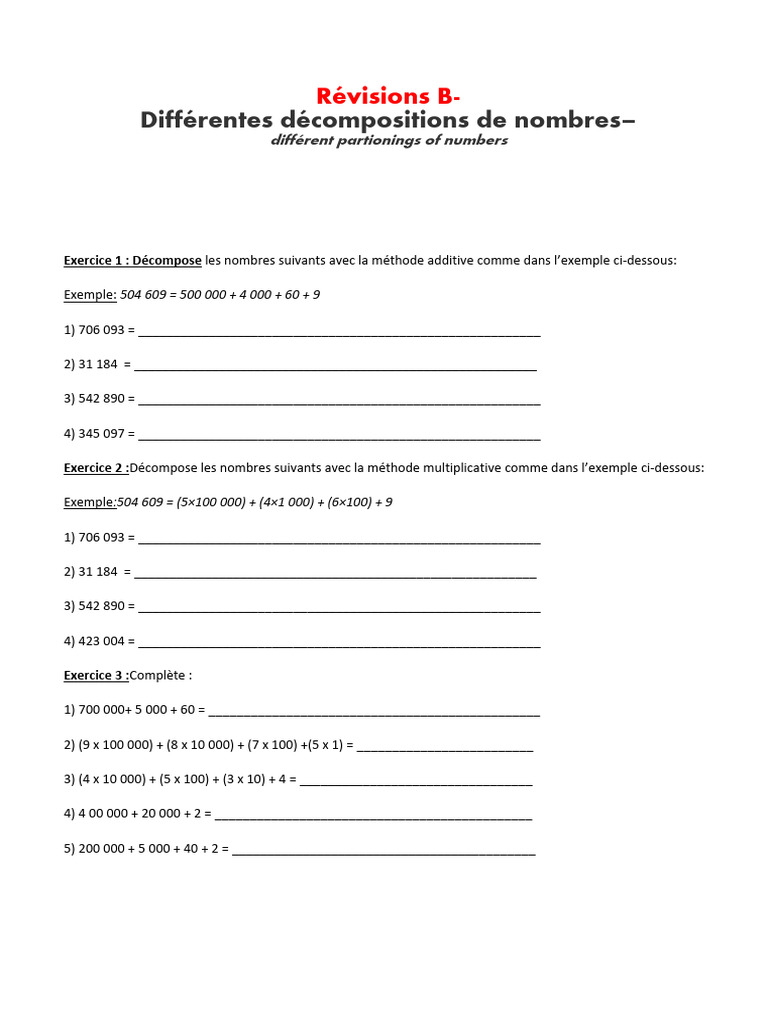 exercices-r-visions-diff-rentes-d-compositions-de-nombres-pdf
