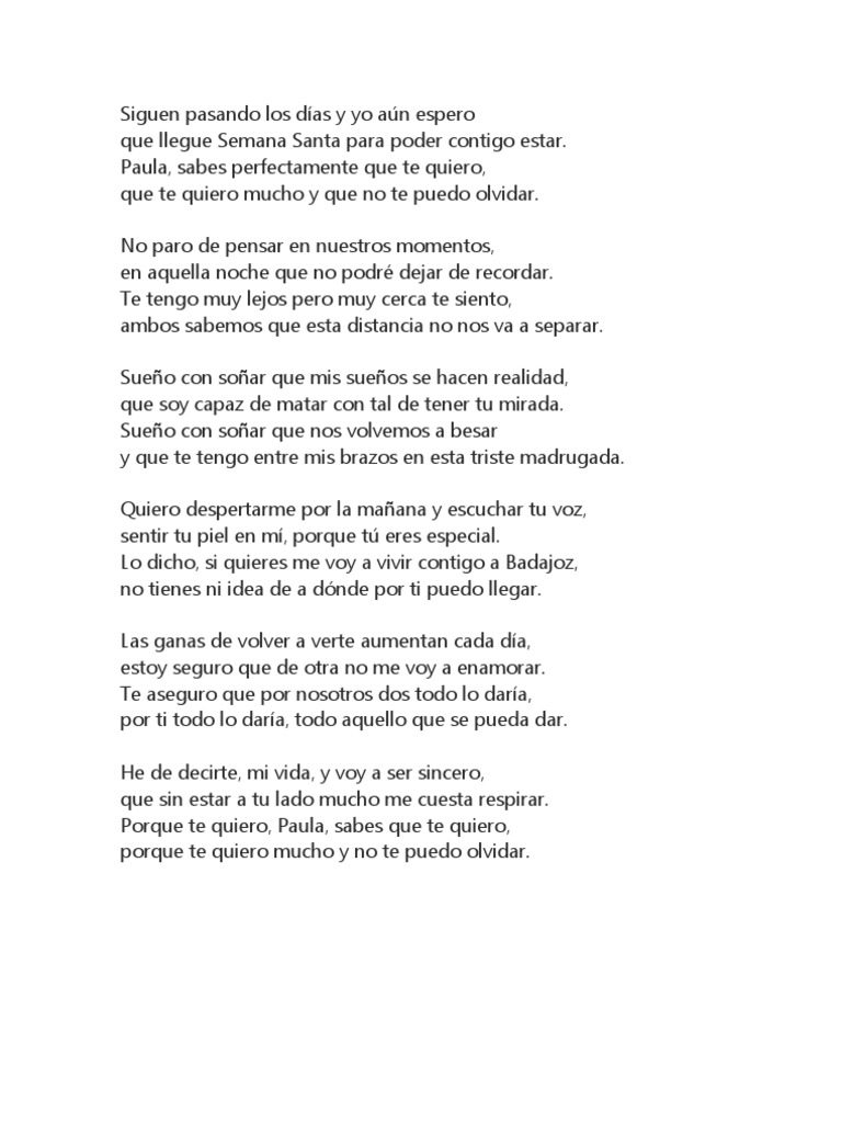 Siguen Pasando Los Días y Yo Aún Espero | PDF | Poesía