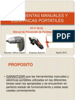 Herramientas Manuales y Electricas Portatiles