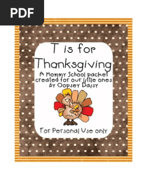 Mommy School Week 7_Thanksgiving