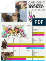 Agenda Cultural de Lima Septiembre 2012