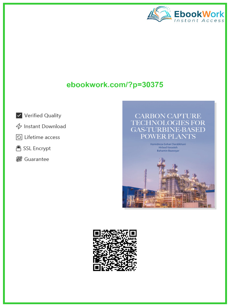 Carbon Capture Technologies for Gas-Turbine-Based Power Plants ...