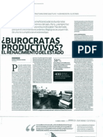 Burócratas productivos, el renacimiento del estado