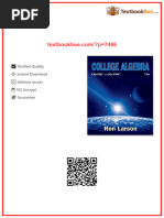 College Algebra, 11e Ron Larson Ebook Clear PDF | PDF | Equations