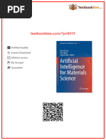 AI in Materials Discovery and Optimization | PDF | Machine