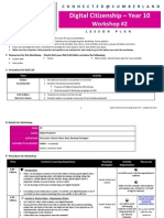 Year 10 - Lesson Plan #2