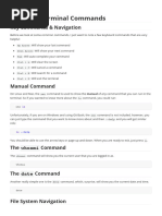 Plucky Command Line Basics Guide | PDF | Command Line Interface | Websites