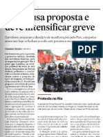 PF Recusa Proposta e Deve Intensificar Greve