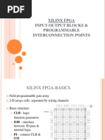 IO Blocks and Programmable Interconnection Points