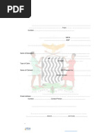Acquittal Form for Health Program Payments | PDF