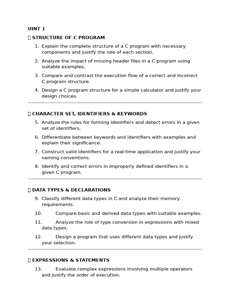 C Program Chatgpt Questions | PDF | Pointer (Computer Programming ...