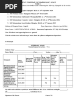 SOF Olympiad Registration and Books | PDF