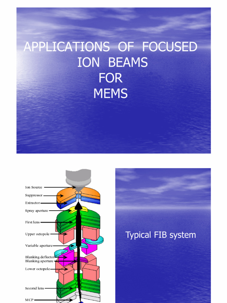 Focused Ion Beam in Mems | PDF