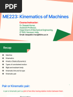 Links and Joints in Mechanisms | PDF | Helix | Physics