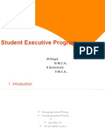 Student Executive Program RAgul