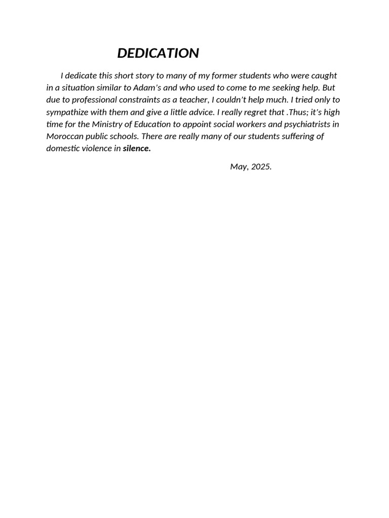 Dedication | PDF