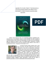 O Novo Livro Do Pesquisador Psi e Escritor Charles Tart demonstra os avanços sutis na área das pesquisas psíquicas dos últimos anos e demonstra o quão infantil é a visão de mundo mecanicista ainda imperante.