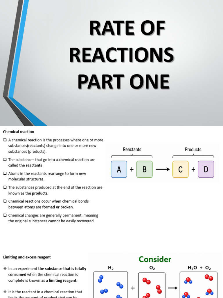 Rates of Reaction | PDF | Reaction Rate | Activation Energy