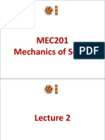 Mechanics of Solids Key Concepts
