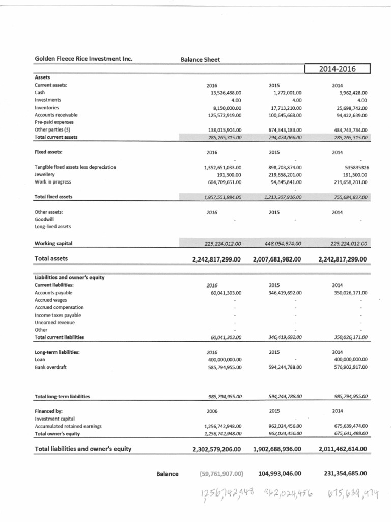 GFRI Audited Statements | PDF