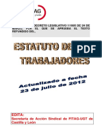 Estatuto de Los Trabajadores Fitag-cyl Actualizado 23 07 2012